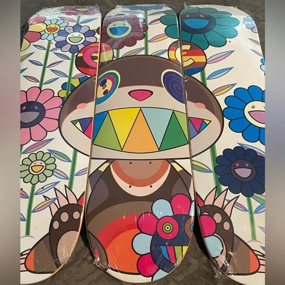*NWT* Takashi Murakami × ComplexCon Eden
Skateboard Deck (Set of 3) *Deadstock* - Picture 13 of 13